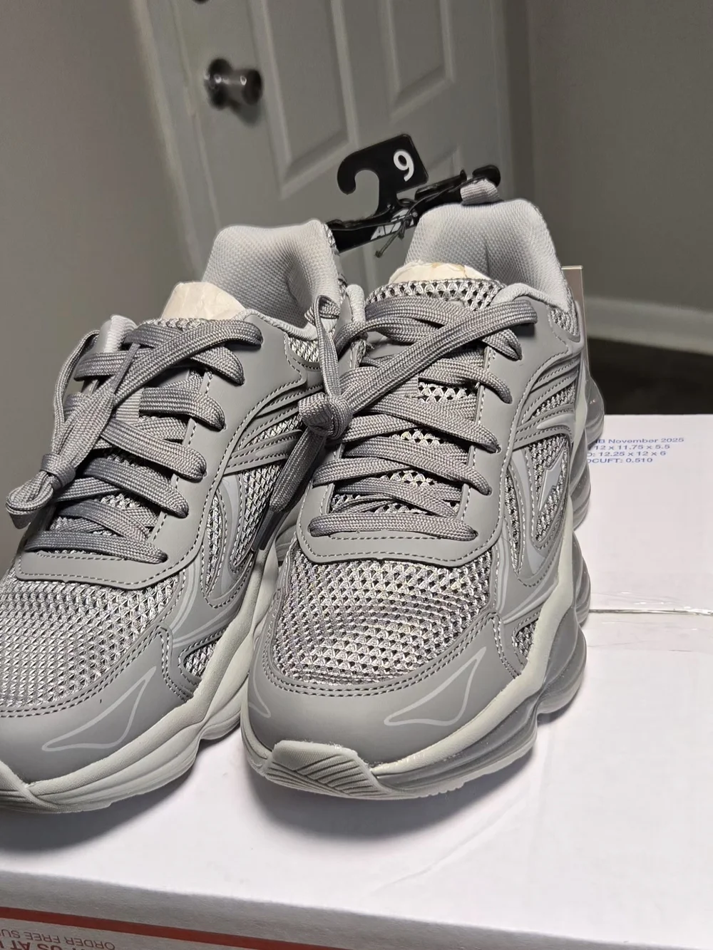 Avia Men's Athletic Sneakers in Grey